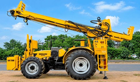 Hydraulic Tractor Mounted Rig